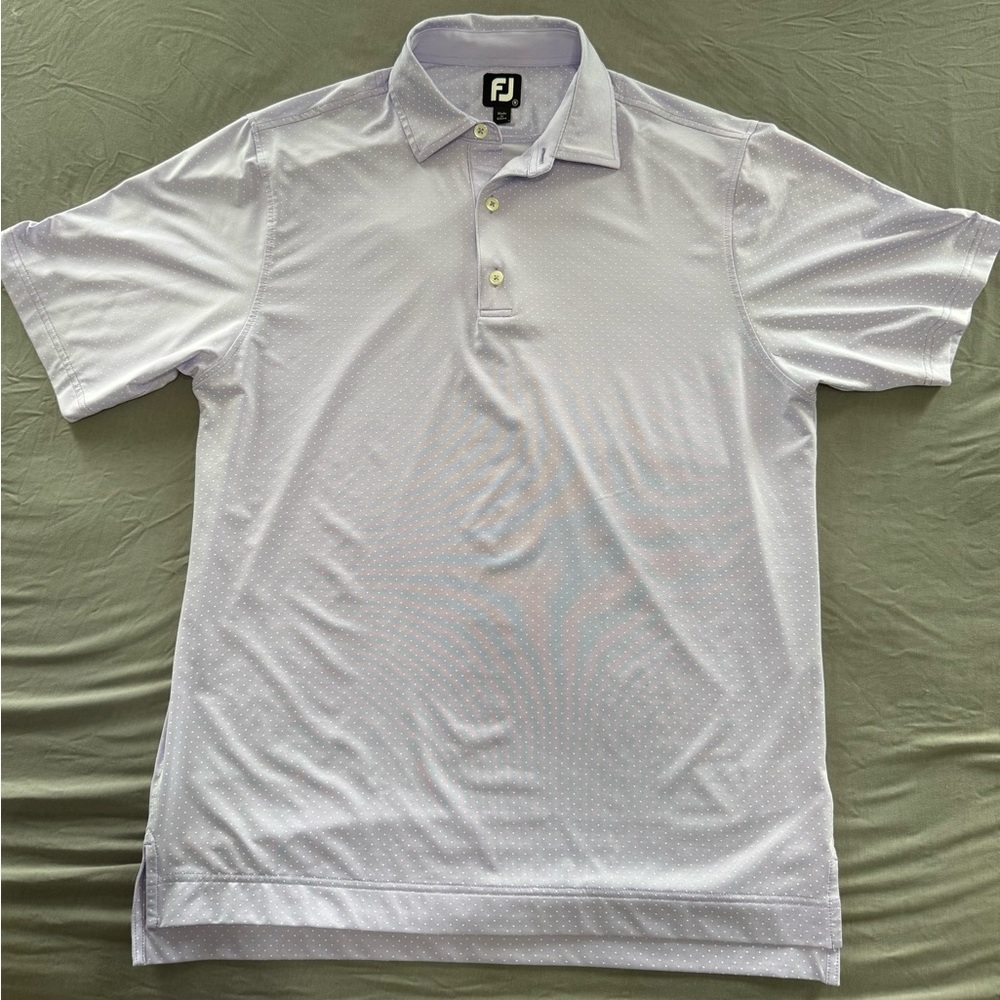 FootJoy Men's Medium Subtle Purple Polo Shirt